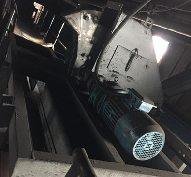 皮帶中部采樣機現(xiàn)場圖